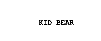 KID BEAR