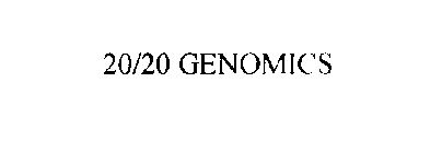 20/20 GENOMICS