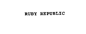RUBY REPUBLIC