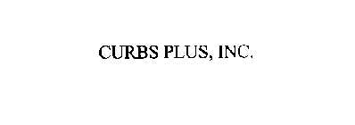 CURBS PLUS, INC.
