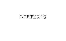 LIFTER'S