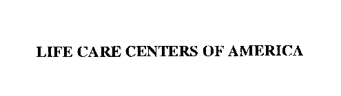 LIFE CARE CENTERS OF AMERICA
