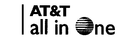 AT&T ALL IN ONE AND DESIGN