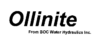 OLLINITE FROM BOC WATER HYDRAULICS INC.
