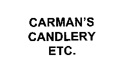 CARMAN'S CANDLERY ETC.