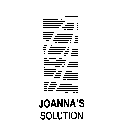 JOANNA'S SOLUTION