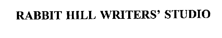 RABBIT HILL WRITERS' STUDIO