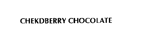 CHEKDBERRY CHOCOLATE