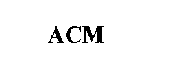 ACM