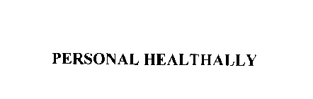 PERSONAL HEALTHALLY