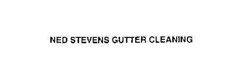 NED STEVENS GUTTER CLEANING