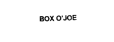 BOX O'JOE