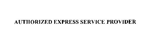 AUTHORIZED EXPRESS SERVICE PROVIDER