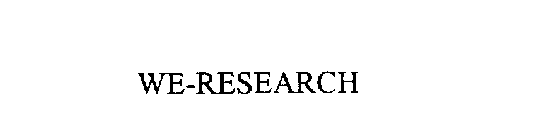 WE-RESEARCH