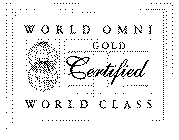 WORLD OMNI GOLD CERTIFIED WORLD CLASS