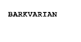 BARKVARIAN