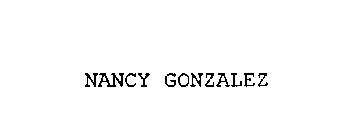 NANCY GONZALEZ