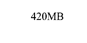 420MB