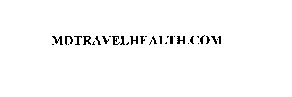 MDTRAVELHEALTH.COM