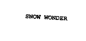 SNOW WONDER