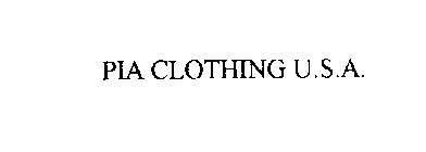PIA CLOTHING U.S.A.