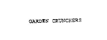 GARDEN CRUNCHERS