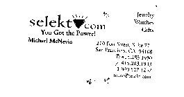 SELEKT.COM YOU GOT THE POWER!