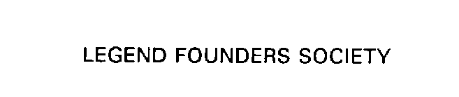 LEGEND FOUNDERS SOCIETY