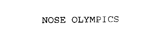 NOSE OLYMPICS