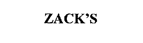 ZACK'S