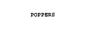 POPPERS