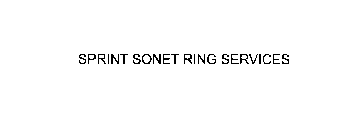 SPRINT SONET RING SERVICES
