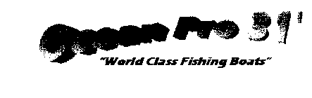 OCEAN PRO 31' WORLD CLASS FISHING BOATS
