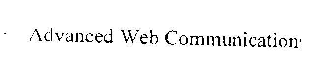ADVANCE WEB COMMUNICATIONS
