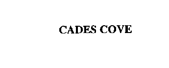 CADES COVE