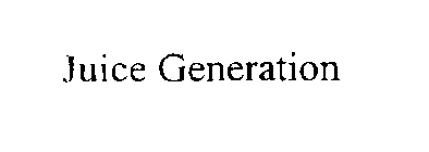 JUICE GENERATION