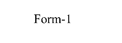 FORM-1