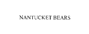 NANTUCKET BEARS