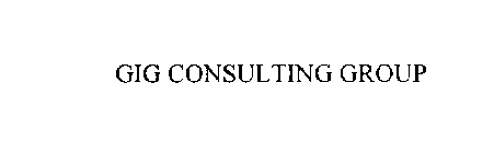 GIG CONSULTING GROUP