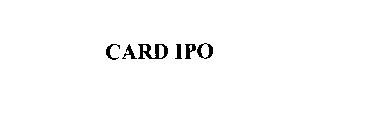 CARD IPO