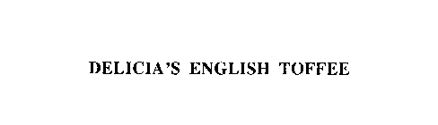 DELICIA'S ENGLISH TOFFEE