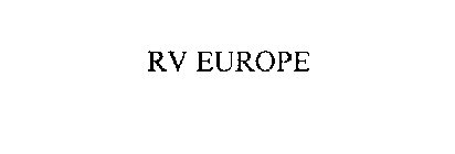 RV EUROPE