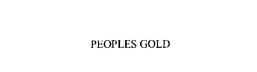 PEOPLES GOLD