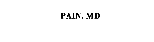 PAIN. MD