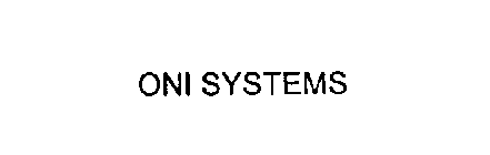 ONI SYSTEMS