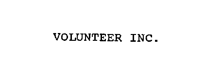 VOLUNTEER INC.