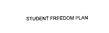 STUDENT FREEDOM PLAN