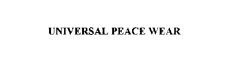 UNIVERSAL PEACEWEAR