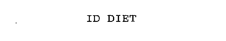ID DIET