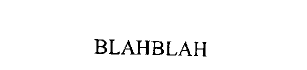 BLAHBLAH